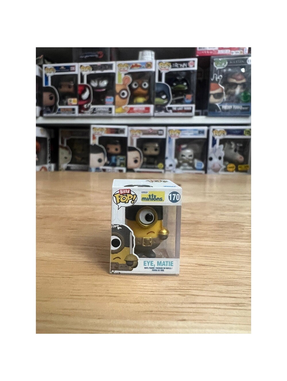 BITTY Eye, Matie Minion 1-Inch Funko Pop #170 Despicable Me Minions Movies Vinyl